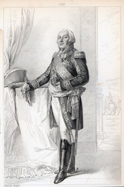 Francois-Henri de Franquetot de Coigny (1737-1821), Herzog von Coigny von Georges Rouget